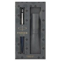 Подарочный набор Parker: шариковая ручка Jotter Royal Blue CT + чехол 16 332b17
