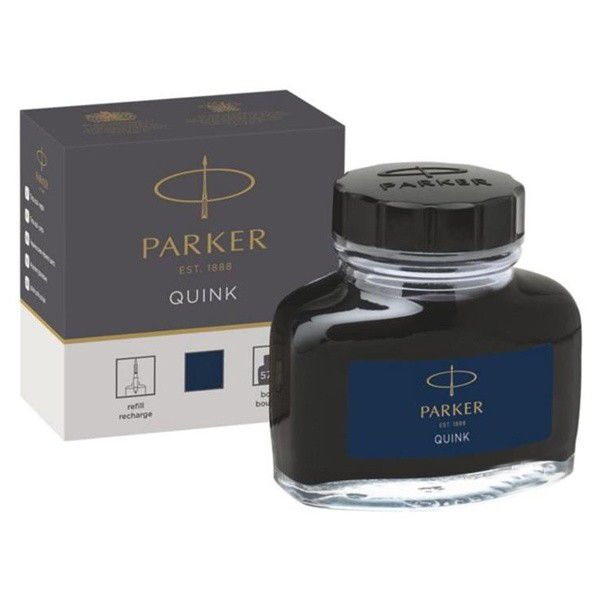 Чернила Quink для перьевых ручек Parker Темно-синие 11 010BLB