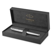 Перьевая ручка Parker SONNET 17 Essentials Stainless Steel CT FP F
