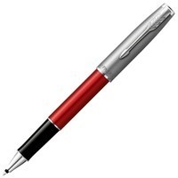 Фото Ручка-роллер Parker Sonnet 17 Essentials Metal & Red Lacquer CT RB 83 622