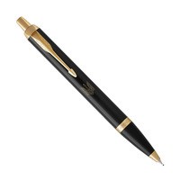 Шариковая ручка Parker IM 17 Black GT BP Тризуб прозрачный 22032_T010y