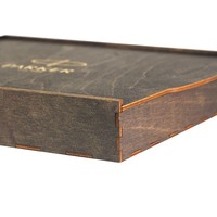Подарочная коробка для ручки Parker и блокнота Moleskine PW2