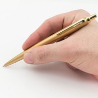 Шариковая ручка Parker JOTTER 17 XL Monochrome Gold GT BP 12 532