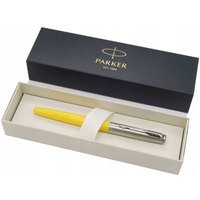 Перьевая ручка Parker Jotter 17 Plastic Yellow CT FP F 15 311