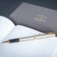 Роллерная ручка Parker SONNET 17 Stainless Steel GT 84 122