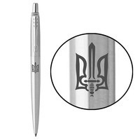 Фото Шариковая ручка Parker JOTTER 17 UKRAINE SS CT Тризуб 16132_T030t